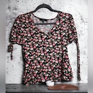 Vibe sportswear women’s floral print top size L